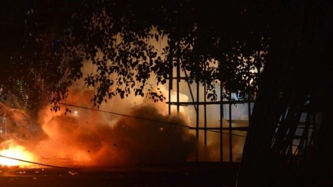 Fire at Kerala`s Puttingal temple leaves 100 dead